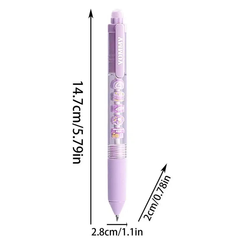 Erasable Gel Ink Pens With Eraser Erasable Fine Point Writing Supplies Blue Ink Smooth Writing Pens For Planner Journaling Daily