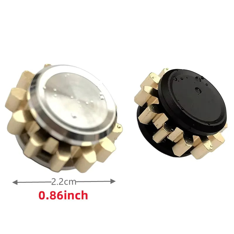 Fidget Spinner Mini Metal Gear Gyroscope Toy Antistress Portable Adults Stress Reliever Autism ADHD Kids Birthday Christmas Gift