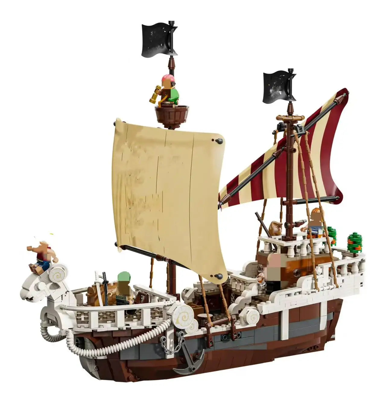 New product New Pirate Ship 75639 puzzle model creative building decoration, Christmas gift, birthday gift, home decoration ...