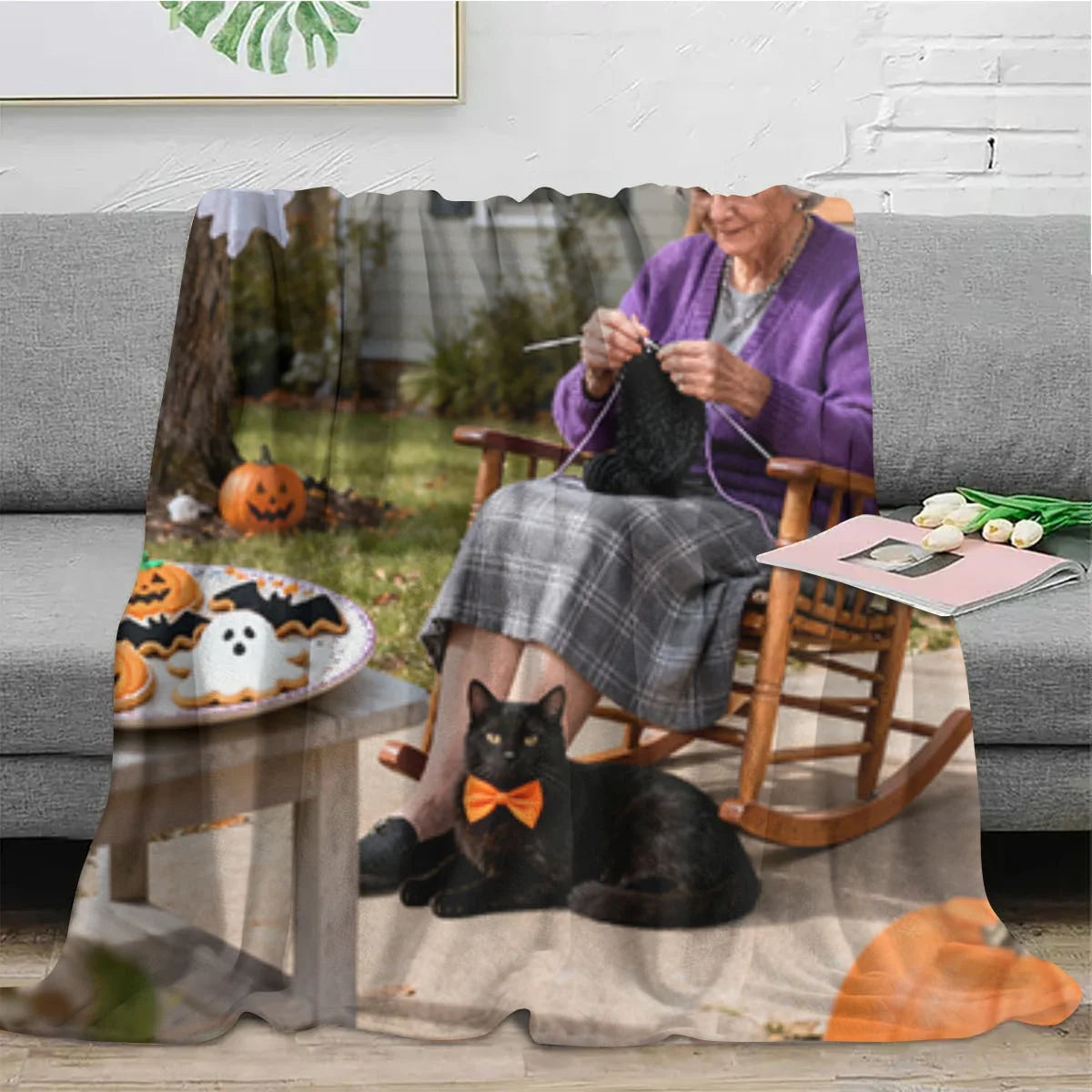 Customized Christmas Baby Flannel Blanket - Express Your Heart, Anti-Static and Non-Shedding, Suitable for Cribs, Parent-Child Interaction Blankets, Home Blankets - Soft Polyester Material - Perfect as a Heartwarming Christma