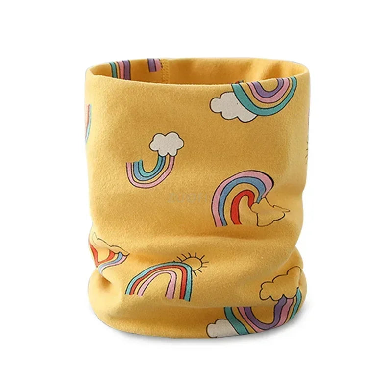 New Cotton Baby Scarf Autumn Spring Snood Children Scarf Boy Girl Scarf Kids Child Neck O Ring Scarves Collar Warm Neckerchief