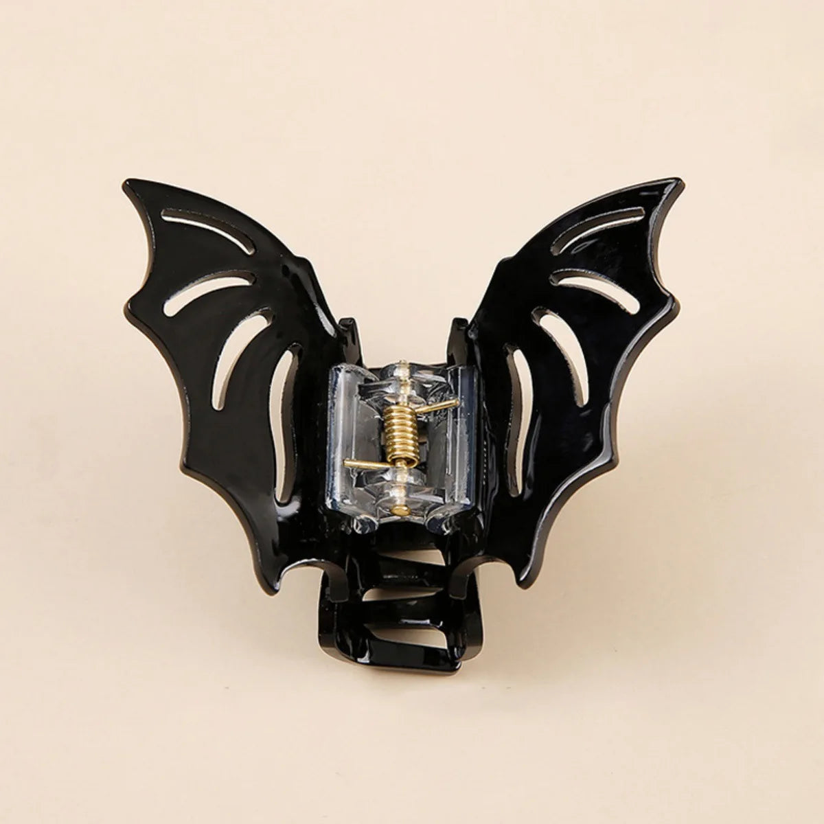 1PC Halloween Bat Hair Clip Funny Women's Back-Of-Head Party Decoration Ponytail Accessory