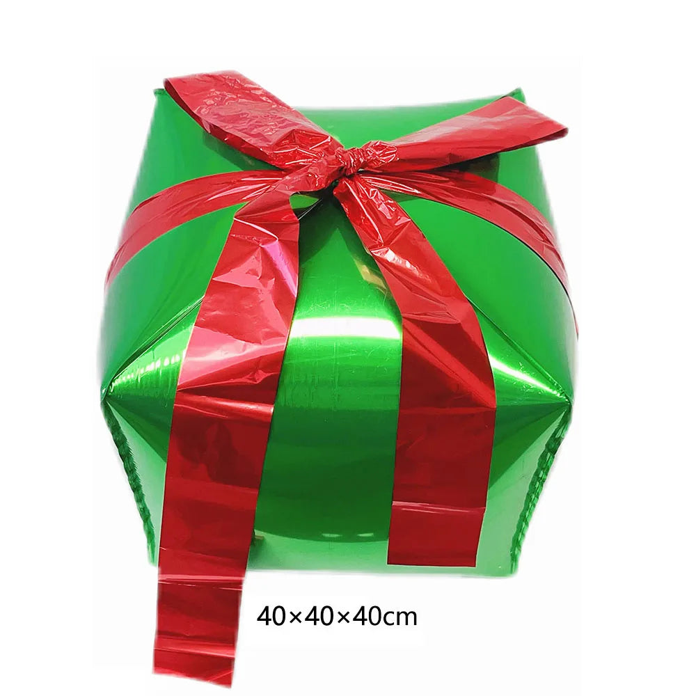 Large Standing Christmas Streetlights Balloon Puppy Snowman Santa Claus Foil Balloon for Kids Christmas Gift Home Decor Supplies