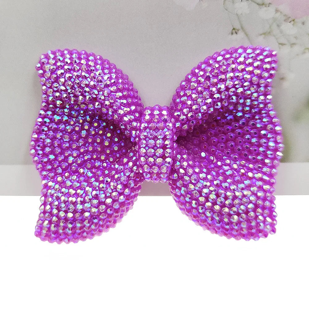 4Pcs Y2K Bling Diamond Metal Purse Presum Bottle Brand Bag Lips BB Key Junk Phone Case Ipadcase Decoration Charms Diy Crafts