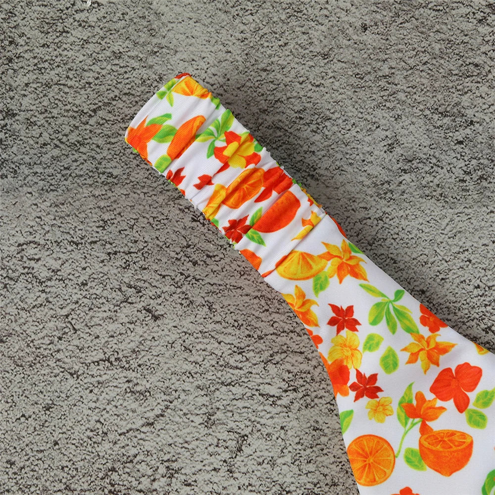 Micro Bikini Push Up Women Swimsuits 2024 Sexy Female Swimwear Brazilian Bikini Set Thong Biquini Swim Suits Print Beachwear