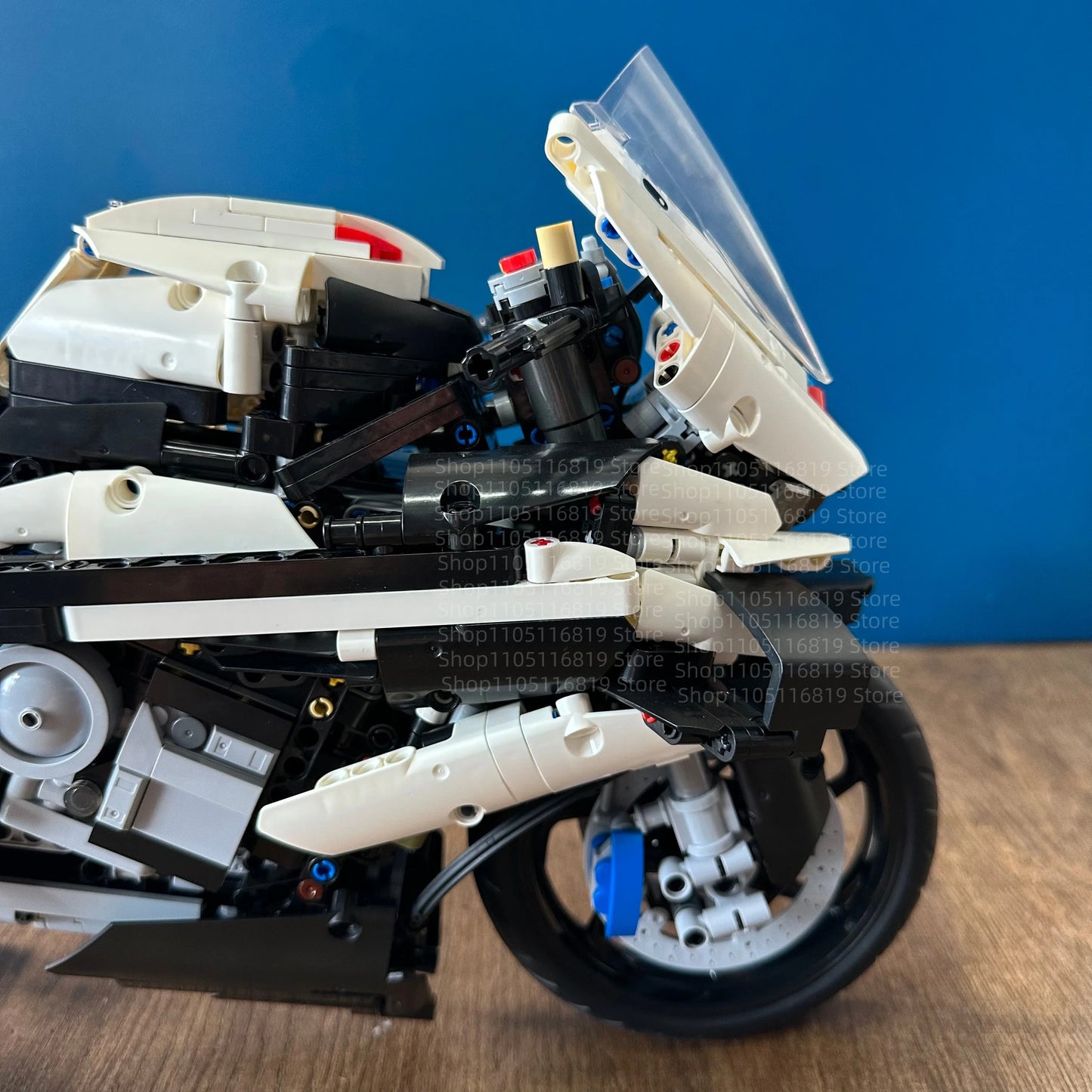 M1000  RR Tech Motorcycle Building Blocks 42130 1920Pcs MOC Bricks Mechanical Group Vehicles Racing Car Model Kit Christmas Gift