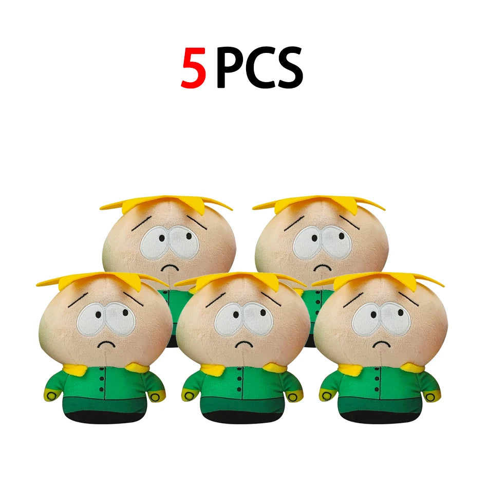 Anime South North Park  Cartoon Plush Toy Stan Marsh Eric Theodore Cartman Butters Stork Doll Children's Birthday Christmas Gift