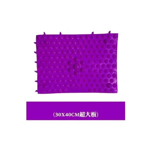 Acupressure Mat Foot Massage Pad Pain Stress Relief Reflexology Foot Massage Pad Toe Pressure Blood Foot Massager Acupressure