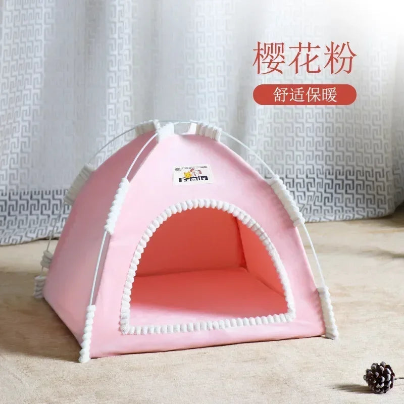 Pet Cat Tent Cave Hut Cat Sleep House For Kitten Puppy Playpen Cage Basket Cat Nesk Kennel Small Dog House Bed Chihuahua