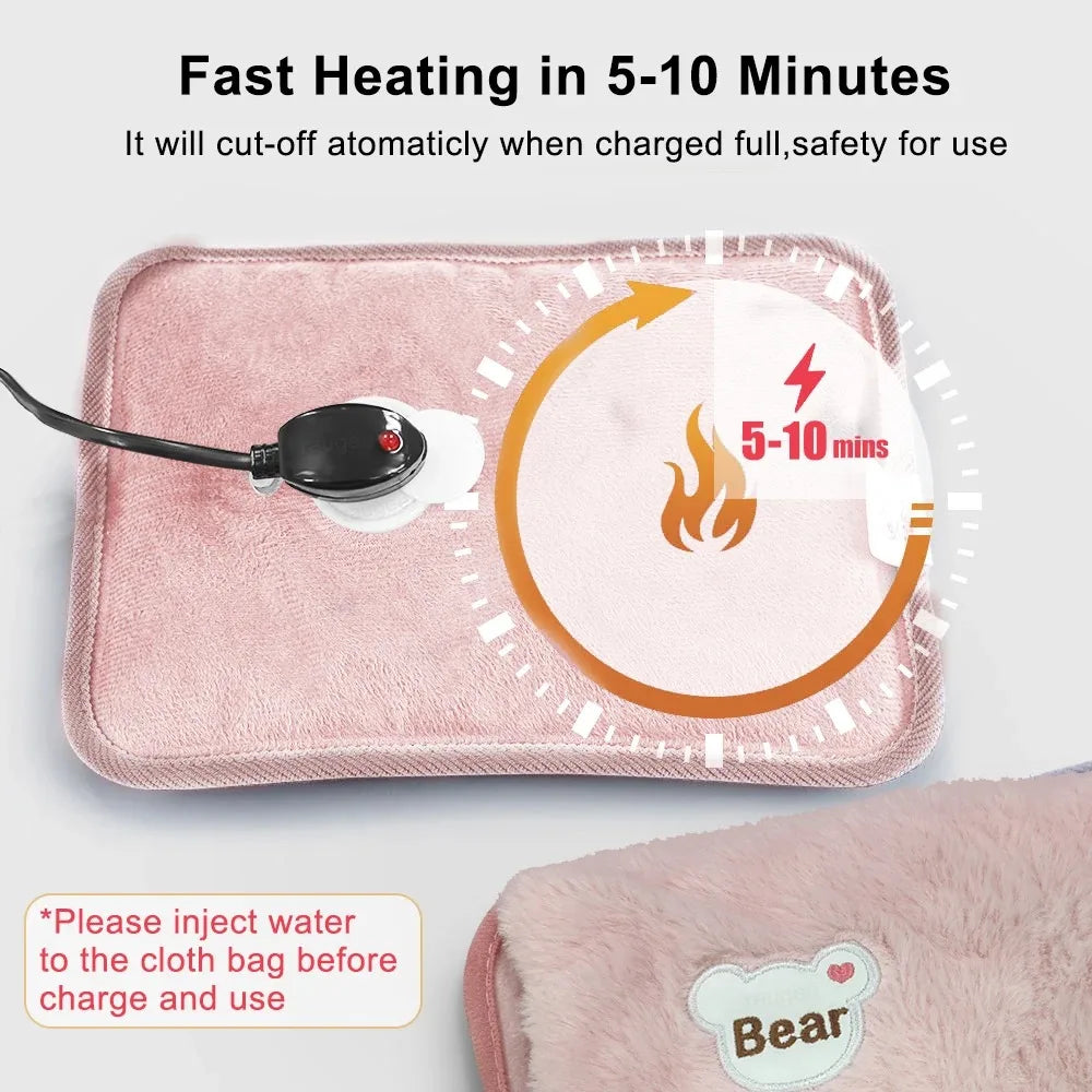Quick Heating Gloves Warming Pad USB Power Supply Office Home Warming Handbags heating pad Christmas gift