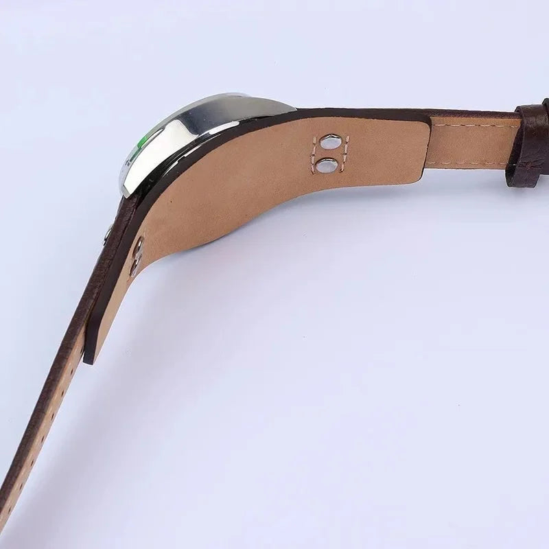 20 22mm Cow Leather Watch Strap for Fossil CH2564 CH2565 CH2891CH3051 Wristband Black Brown Tray Band with Rivet Style bracelet