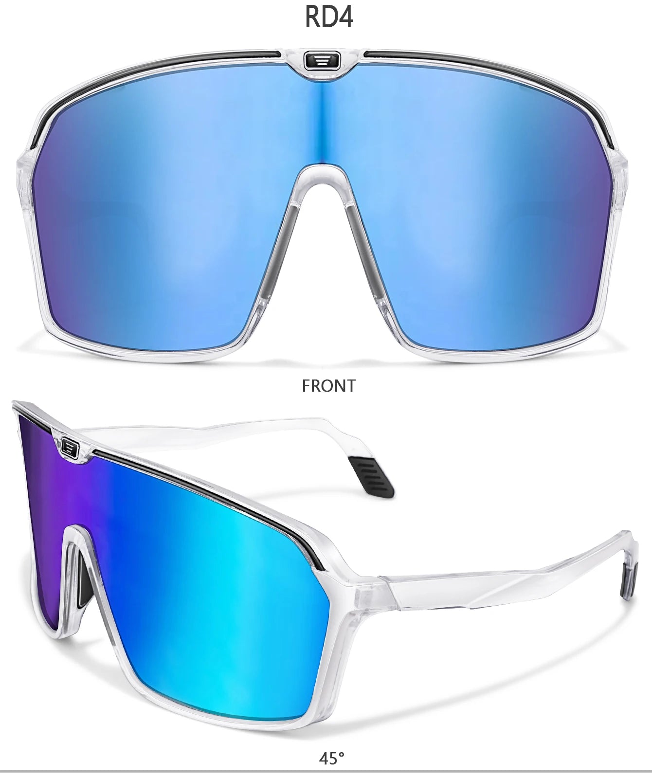 Large Frame Fishing SunGlasses for Men Women Outdoor Sports Windproof Cycling Camping Hiking Driving  Eyewear UV400