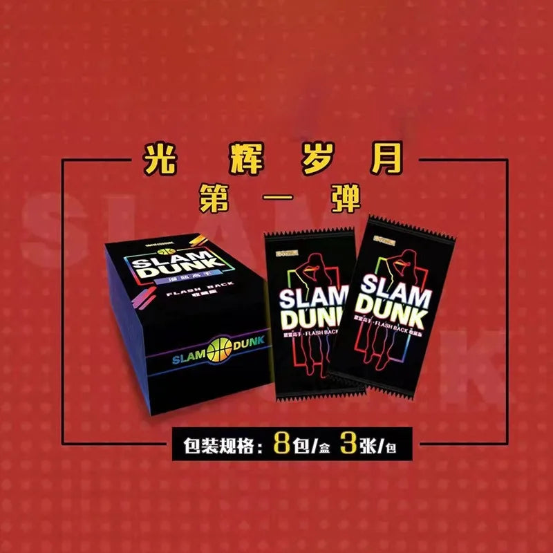 Slam Dunk Card Flash SSP BR PTR Rare Card Hot Stamping Card Anime Sakuragi Flower Road Rukawa Kaede ZR Christmas Gift