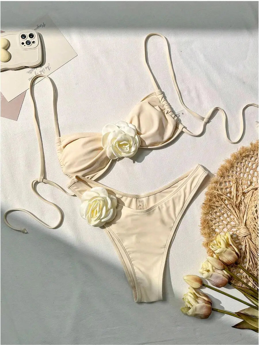 New Sexy Bikinis Swimsuits Women Swimwear Push Up Female Beach Swimming Wear Bathing Suits Brazilian Bikini Set Pool Bather 2025