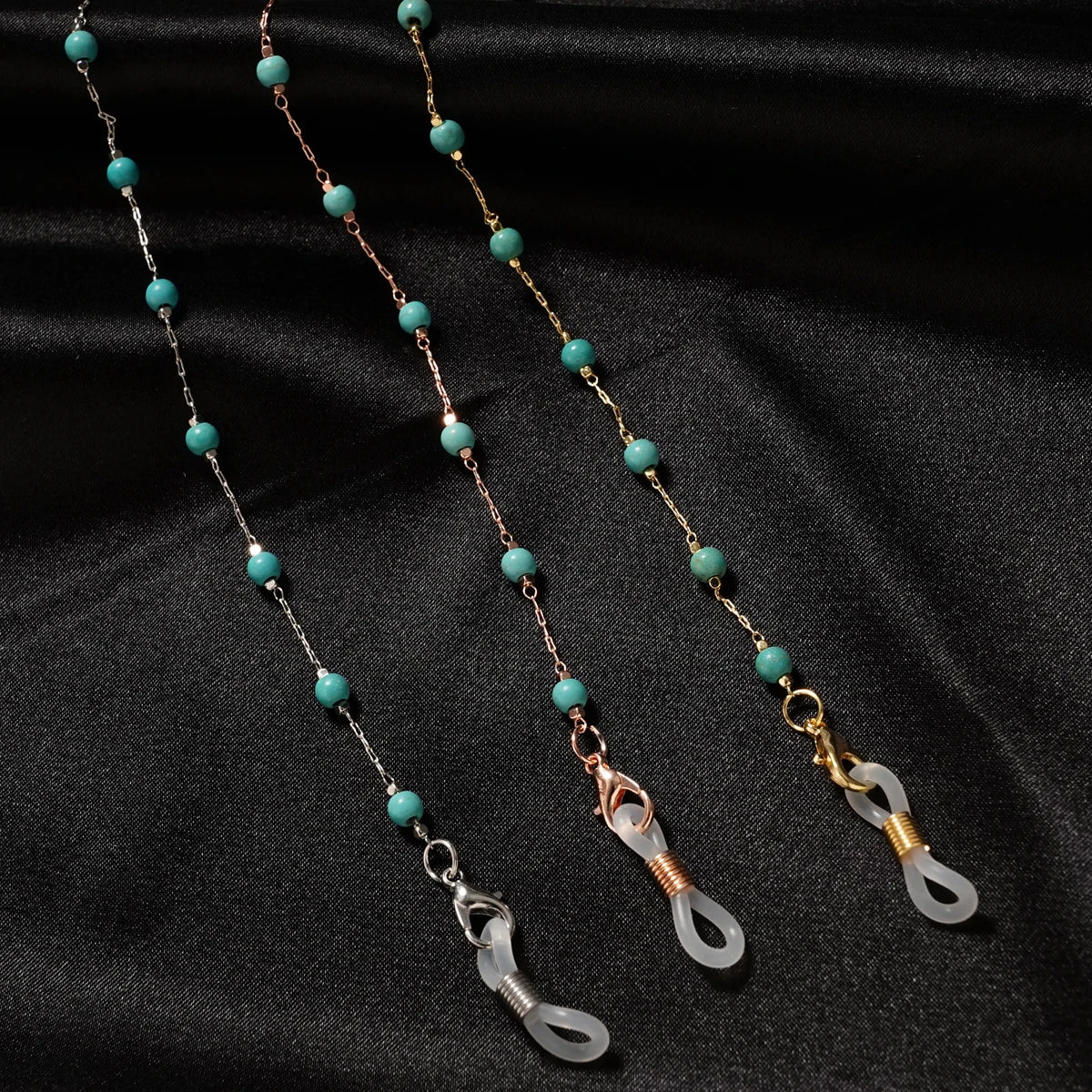 Fashion  Sunglasses Chains for Women Metal Charms Eyeglasses Lanyard Necklace Glasses Holder Strap Cord Eyewear Retainer