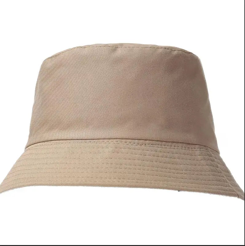 Unisex Summer Foldable Bucket Hat Women Sunscreen Cotton Outdoor Fishing Hunting SunCap Men Basin Chapeau UV Prevent HipHop Hats
