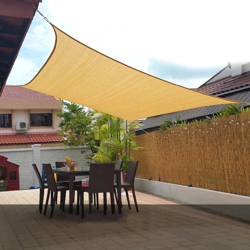 Outdoor Garden Sunshade Net Pergola Canopy Swimming Pool Awning Net Sun Protection Car Canvas Shading Net Summer Sunscreen Cover