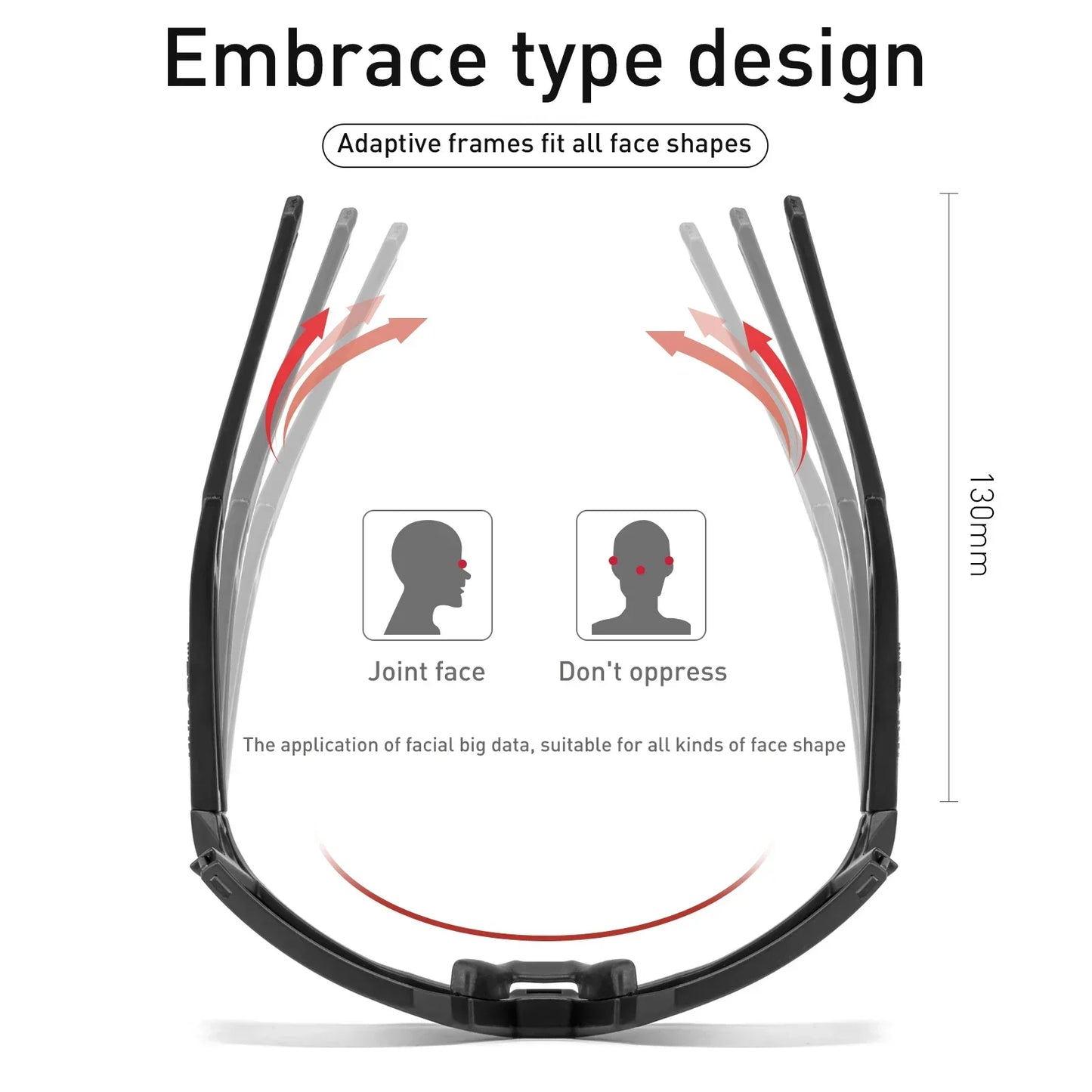 Kapvoe Outdoor Men Sunglasses UV400 Fishing Ski Goggles Road Bike Mask Goggles Women Anti-Fog Windproof Glasses Bicycle Eyewear