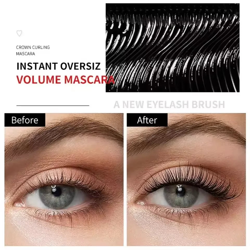 Waterproof Mascara Eyelashes Lengthening Long Lasting Silky Lash Black Eyelashes Extension Make Up Beauty Eye Korean Cosmetic
