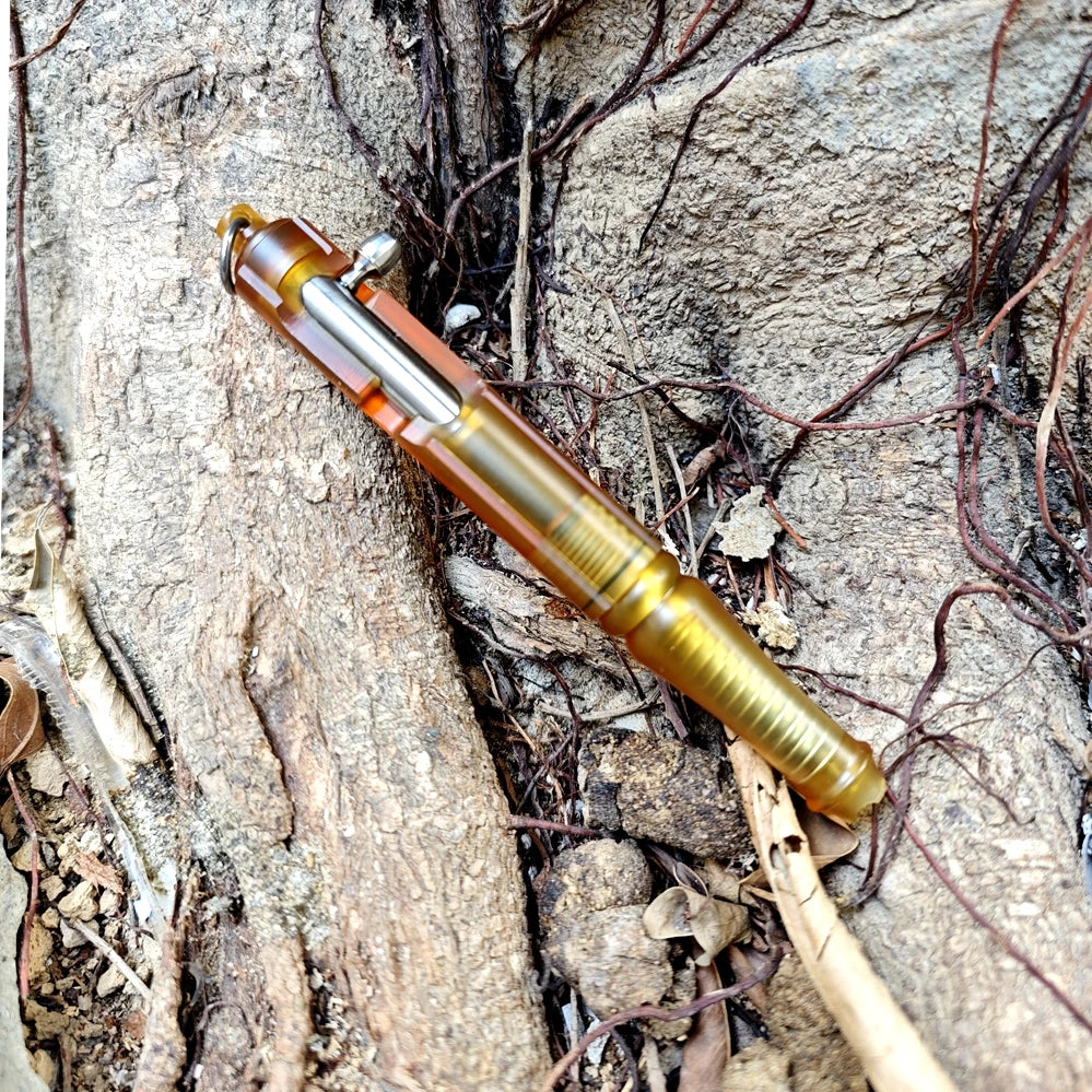 EDC Imported PEI and Titanium Alloy Signature Pen Writing Multi-functional Portable Outdoor Tools