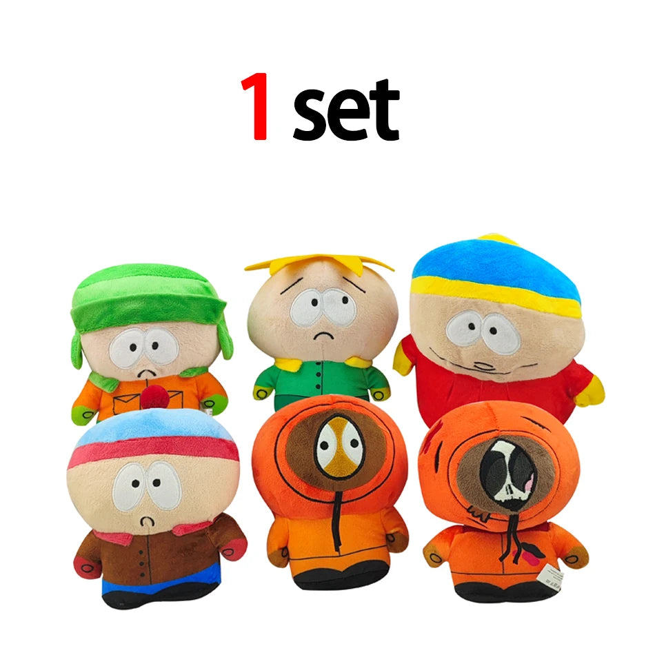 Anime South North Park  Cartoon Plush Toy Stan Marsh Eric Theodore Cartman Butters Stork Doll Children's Birthday Christmas Gift