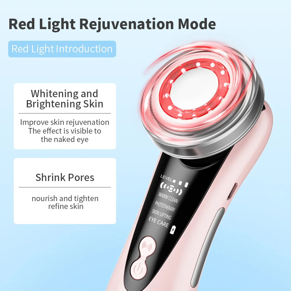 Multifunctional Facial Skin Care Beauty Massager Electric Facial Massage Clean Face Skin Rejuvenation Lifting Tighten Massager