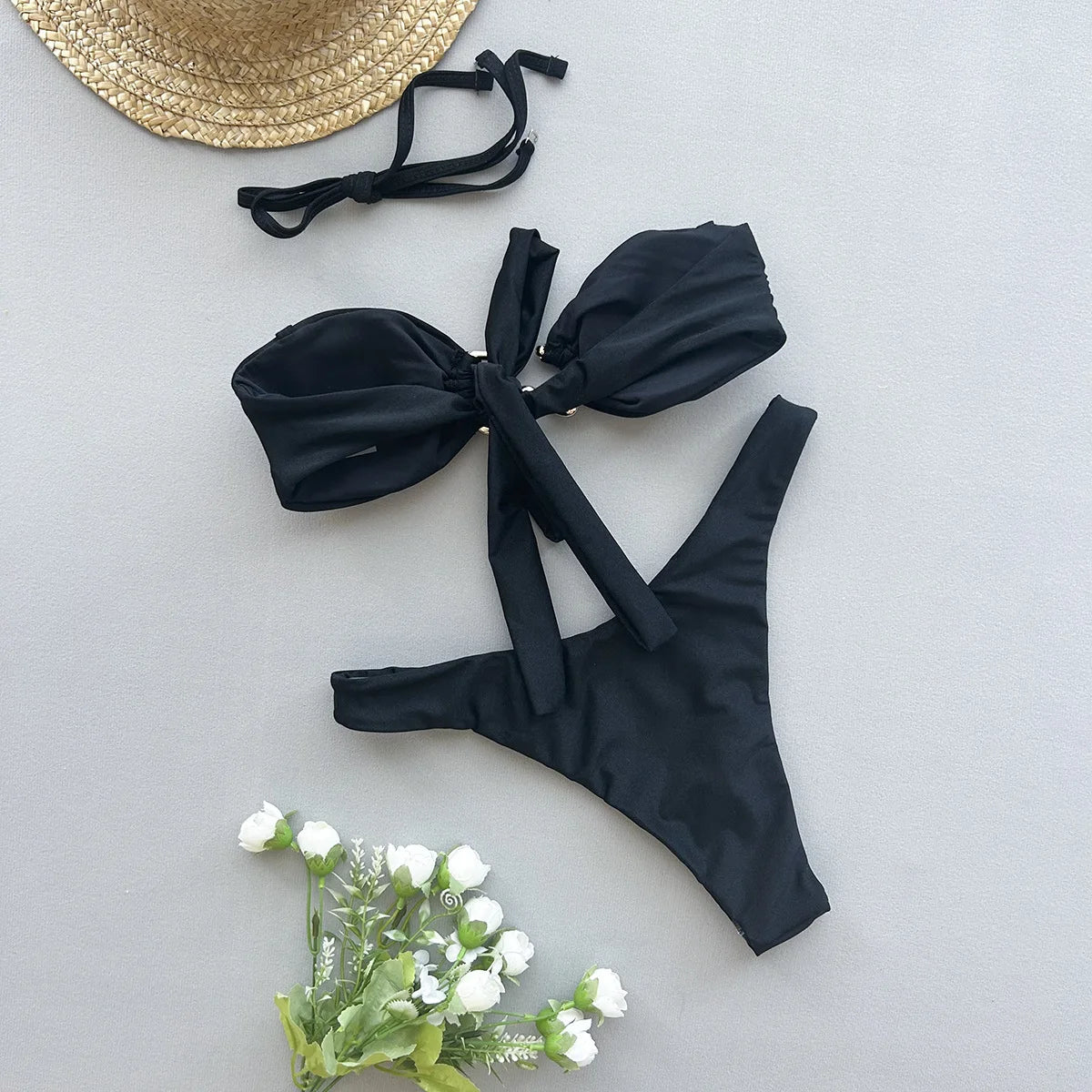 Summer Sexy Bikinis Swimsuits Women Swimwear Push Up Female Beach Swim Wear Bathing Suits Brazilian Bikini Set Pool Bather 2025