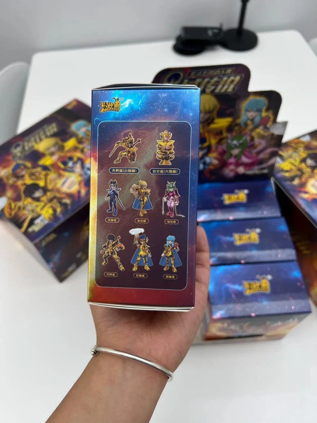 Kayou Saint Seiya Card Legend Of Doll Sanctuary Series Blind Box Of Gold Will Peripheral Christmas Gift Original Box Toy