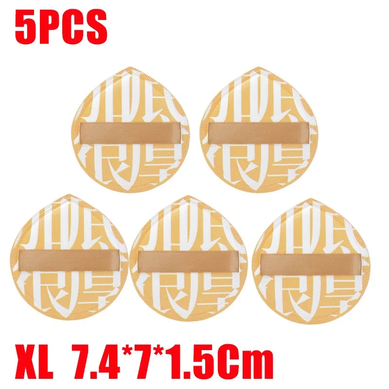 Wet Dry Use Cotton Candy Cosmetics Puffs 20pcs Super L/XL Large Size Soft Sponge Concealer Foundation Air Cushions Make Up Tools
