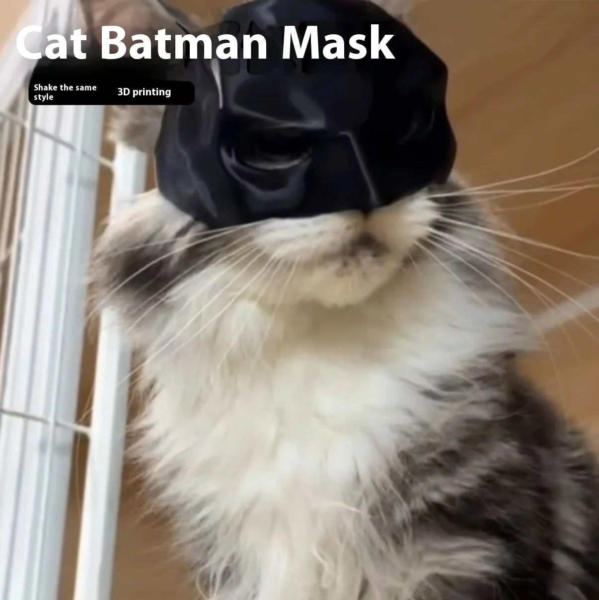Batman Cos Mask For Pet Cat Puppy 3d Printing Cosplay Costumes Helmet Toy Halloween Party Headwear Pet Dog Mask Helmet Props