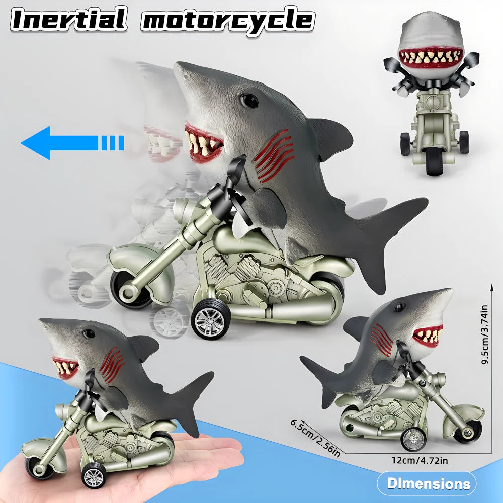 Solid core plastic Marine animal Submarine biological model starfish shark model storage box set Educational toys Christmas gift