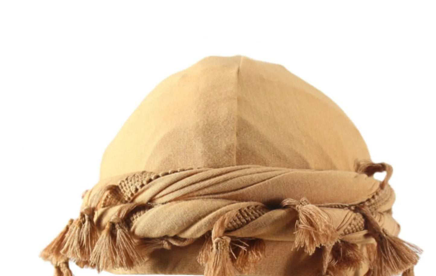 Men Hat Punk Burr Trim Twisted Tail Fringe Cotton Bandana Hat Hop Turban Hats Head Wrap Beanie Cap Solid Color Docker Hat 2024