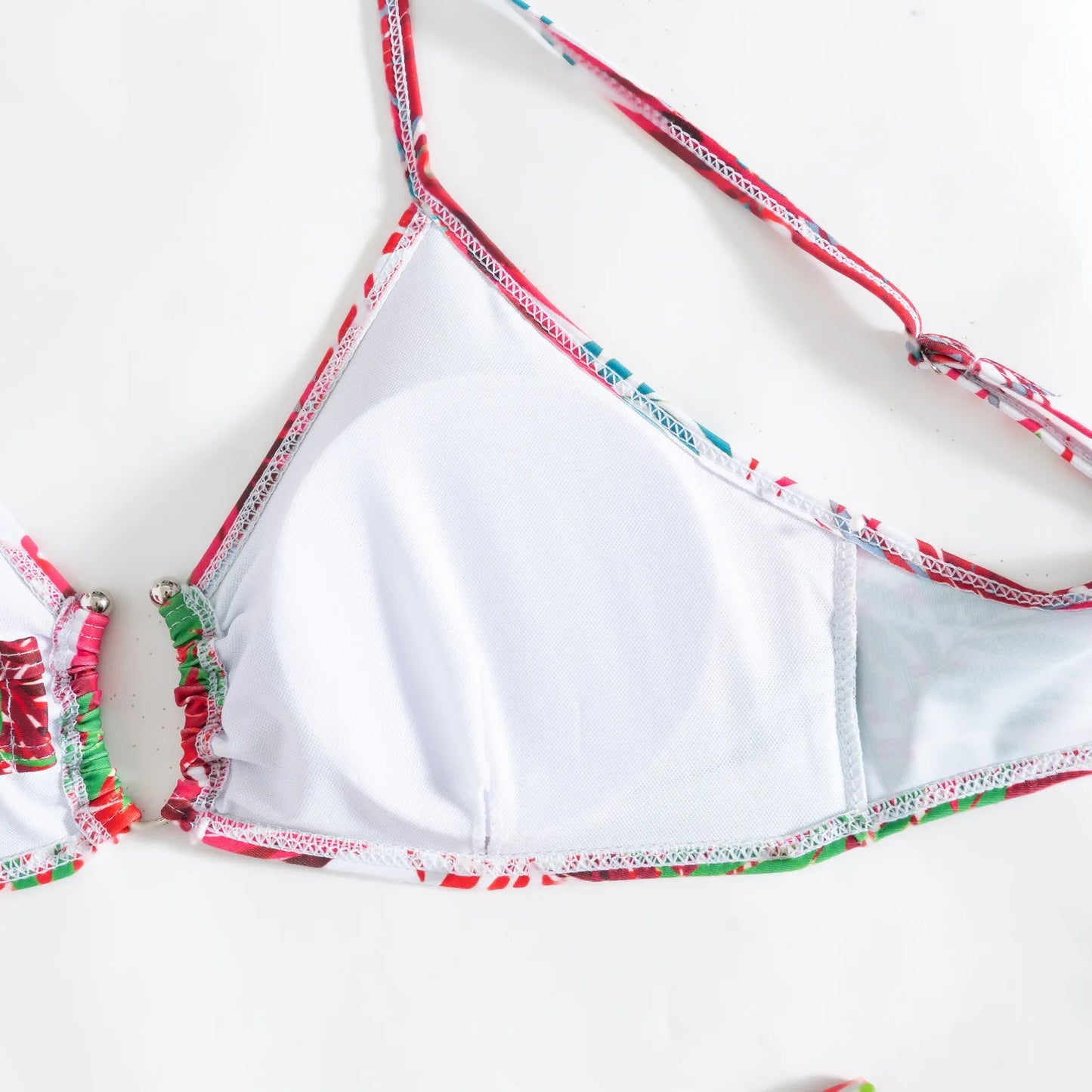 New Sexy Print Bikinis Female Swimsuits Three-Piece Women's Swimwear Beach Swim Wear High Waist Bathing Suits Pool Bather 2025