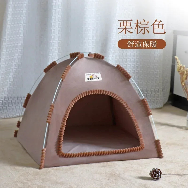 Pet Cat Tent Cave Hut Cat Sleep House For Kitten Puppy Playpen Cage Basket Cat Nesk Kennel Small Dog House Bed Chihuahua