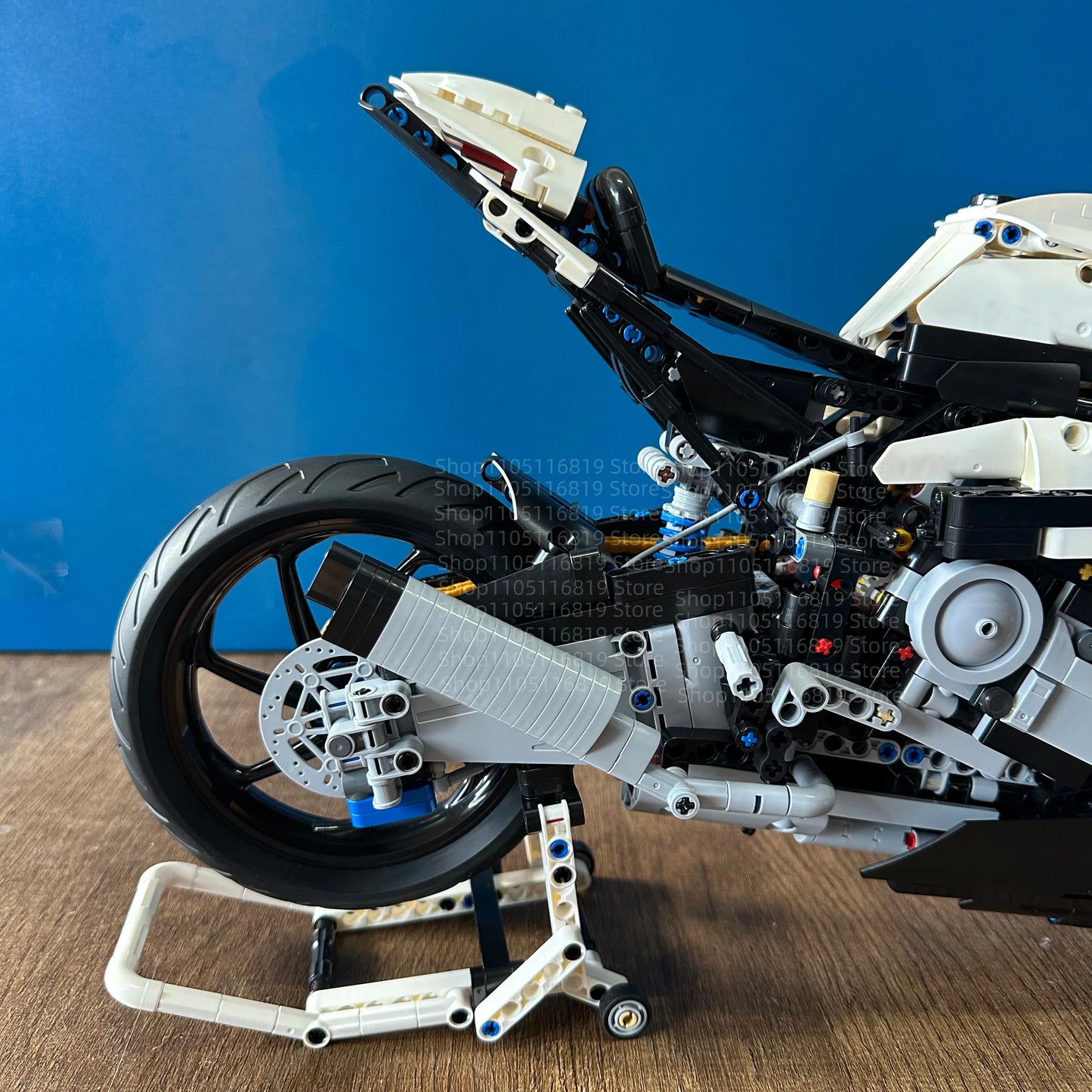 M1000  RR Tech Motorcycle Building Blocks 42130 1920Pcs MOC Bricks Mechanical Group Vehicles Racing Car Model Kit Christmas Gift