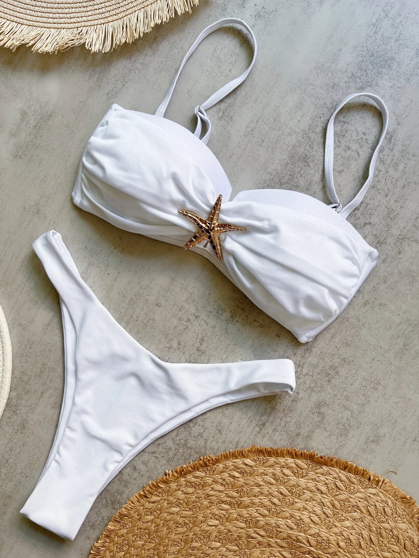 Push Up Bikinis 2025 Sexy Women Swimsuit Swimwear Female High Cut Patchwork Bikini Set Biquini Bathing Suit Swimming Suits