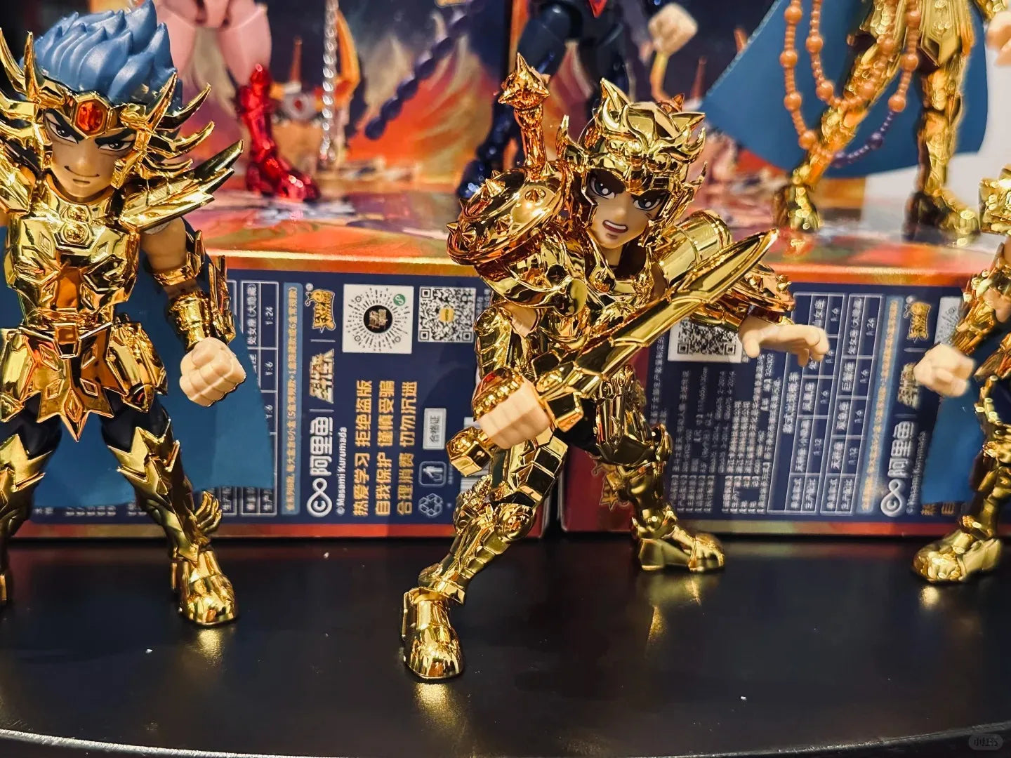 Kayou Saint Seiya Card Legend Of Doll Sanctuary Series Blind Box Of Gold Will Peripheral Christmas Gift Original Box Toy