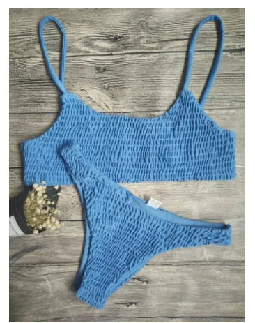 Bikinis 2021 Women Swimwear Women Push-up Padded Bra Bandage Bikini Set Sexy Swimsuit e Swimwear Bathing