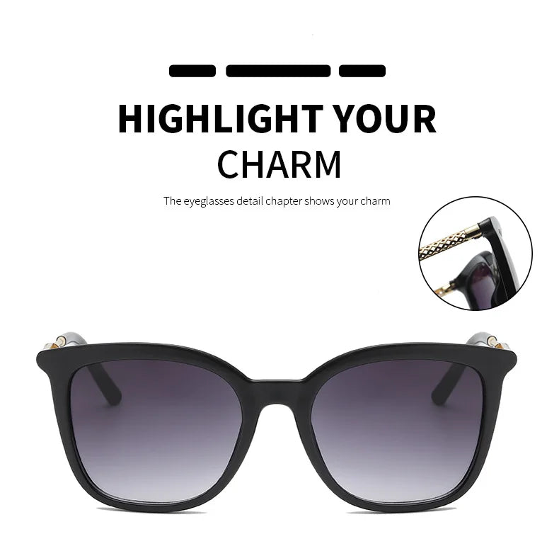 UVLAIK New Metal Hollow Sunglasses Women Oversized Shades Sun Glasses Men Trend Retro Vintage Glasses UV400 Sun Protection 21130