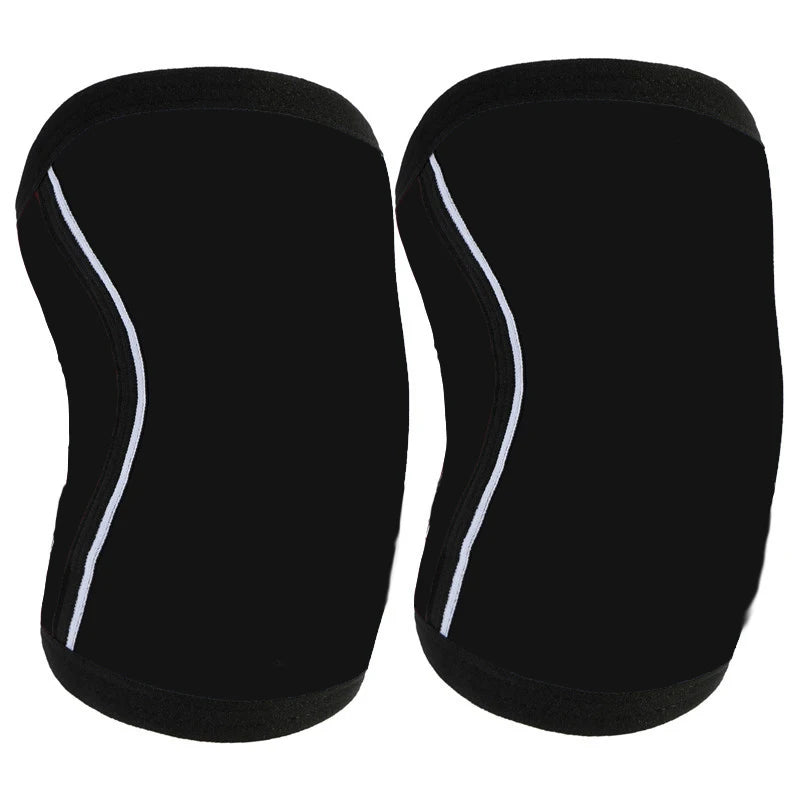 7mm Neoprene Weightlifting Sport Knee Pads Compression Powerlifting Squat Gym Training Knee Support Protector Basketball Kneepad