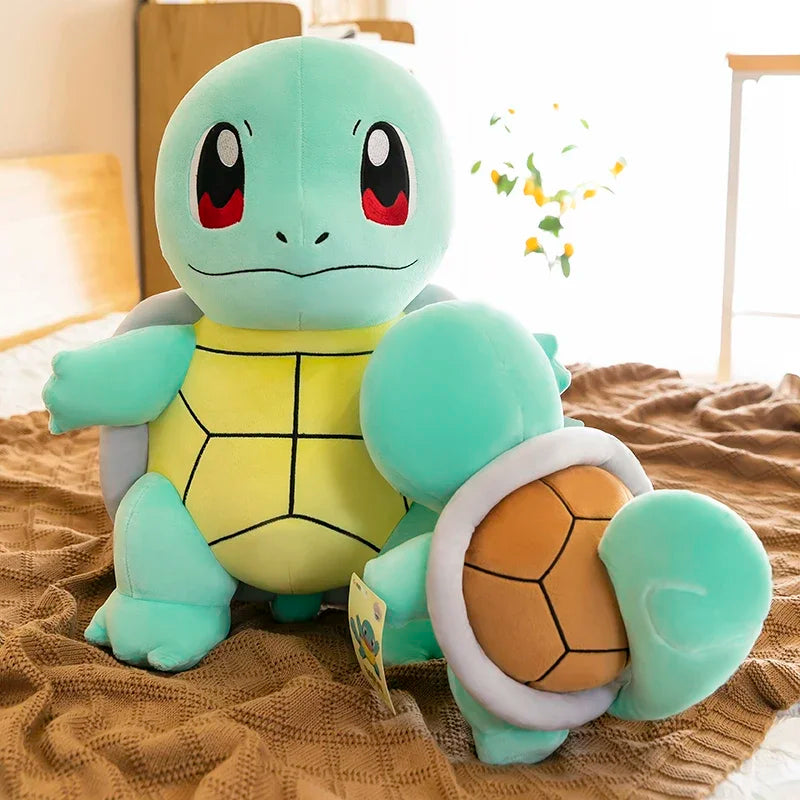 45cm Squirtle Plush Doll Big Size Pokemon Plush Toys Kawaii Stuffed Toys Cute Turtle Pillow Christmas Gift Toys for Boys Girls