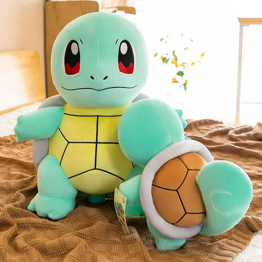 45cm Squirtle Plush Doll Big Size Pokemon Plush Toys Kawaii Stuffed Toys Cute Turtle Pillow Christmas Gift Toys for Boys Girls