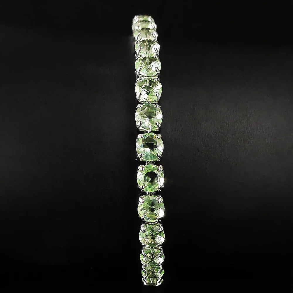 Moonso Arrival  Fashion Unique Design Light Green  Bracelet Bangle for Women Valentine's Day Gift S5787-skygreen