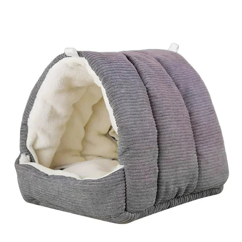 Cute Winter Warm Bird Cage Parrot Cotton Nest Budgie For Hammock Hut Tent Bed Hanging Cave Pet Products