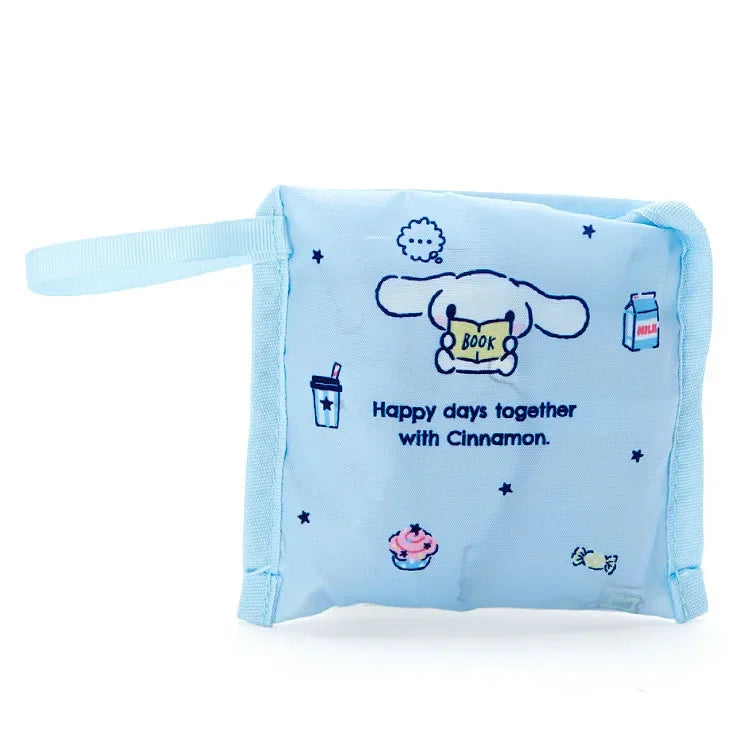 Foldable Hello Kitty Kuromi Melody Cinnamon Cartoon Storage Bag Organizer Folding Large Capacity Shopping Bag Christmas gift
