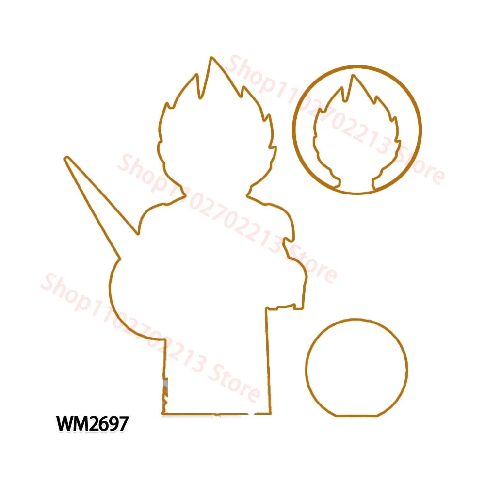 Anime Building Blocks Set WM6183 Educational Toys for Kids, Christmas Gift Bricks Collection Cool Model for Boys WM6220 WM6221