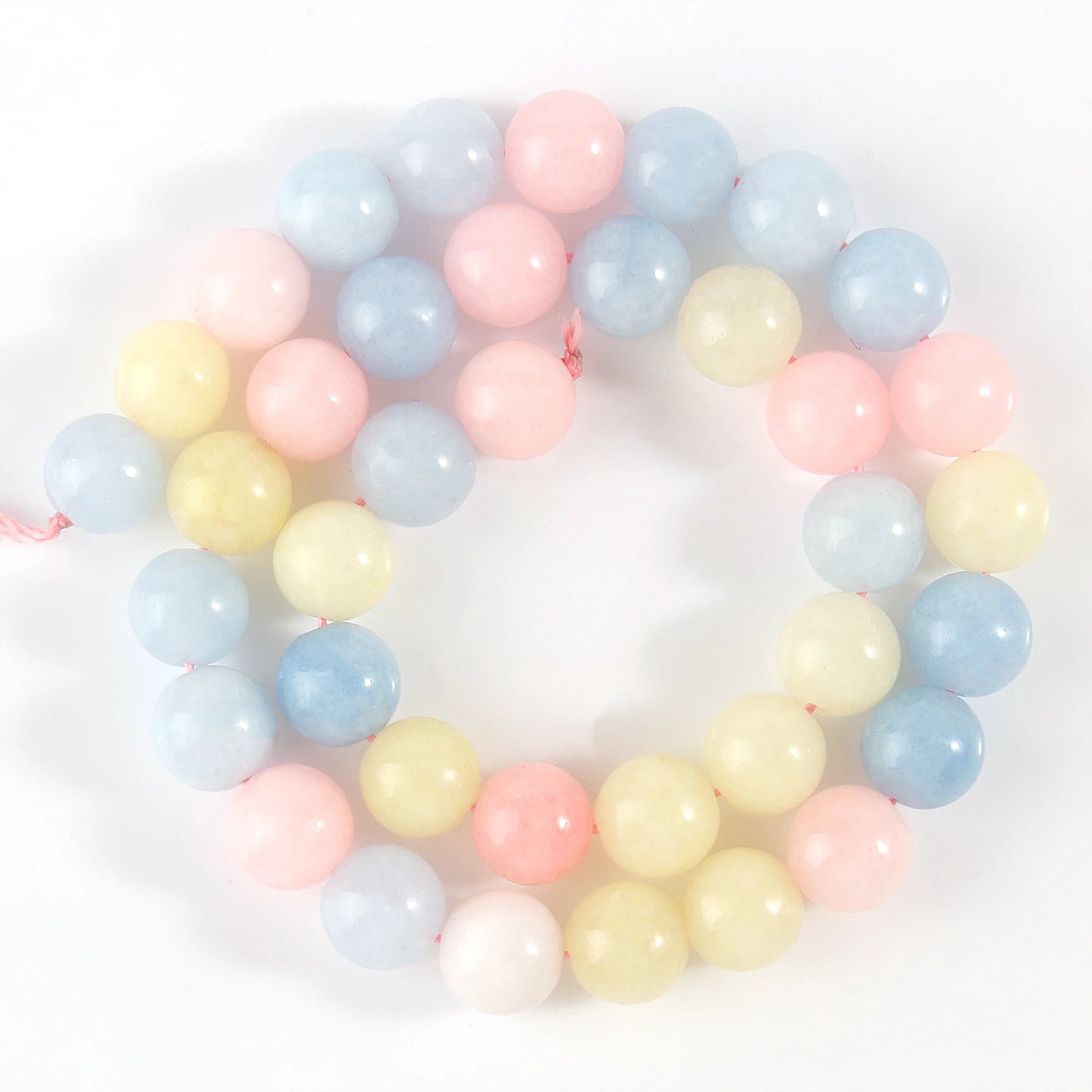4/6/8/10mm High Qulity Tourmaline Beads Natural Stone Round Colorful Loose Beads for Jewelry Making Supplier Bracelets Accessory