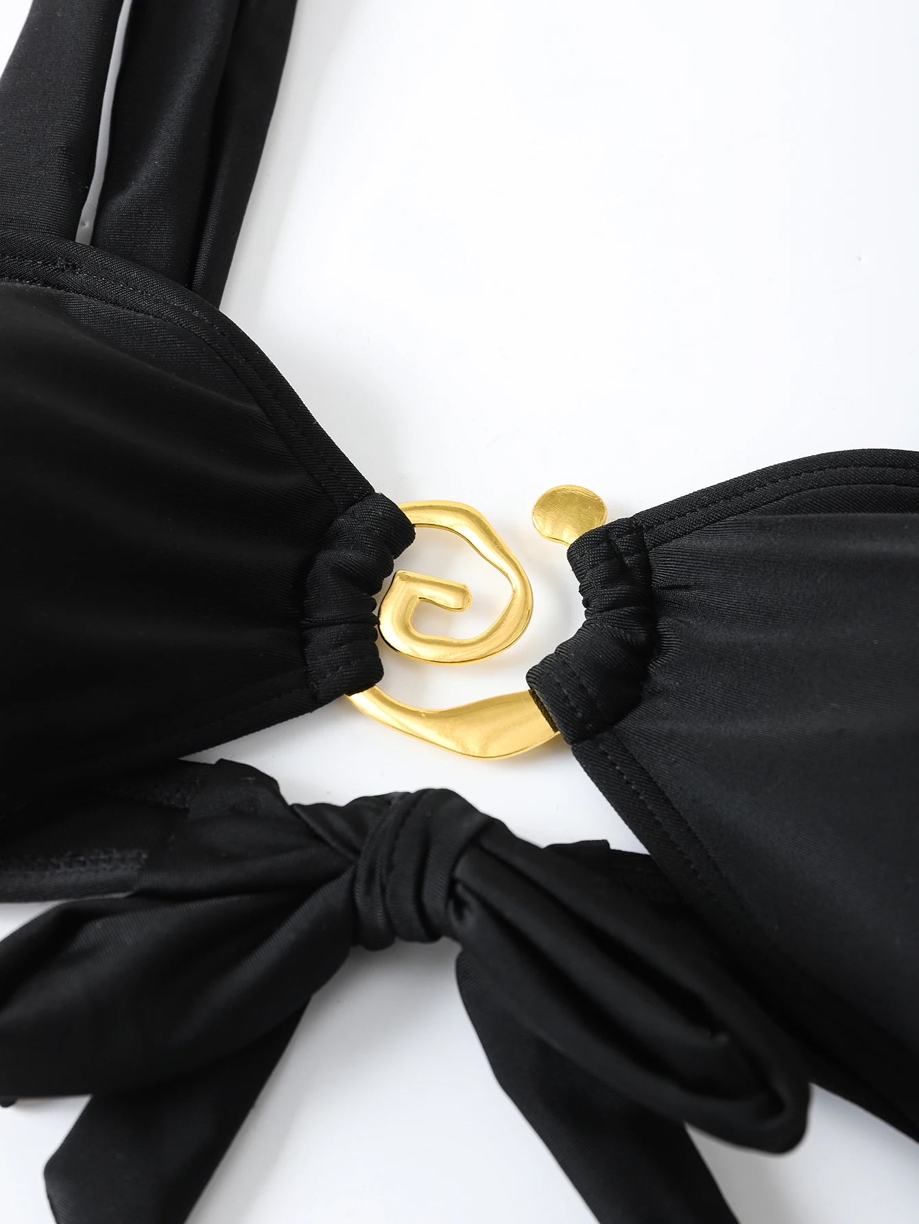 Sexy Bikini Swimwear Women 2025 Swimsuit Solid Bandeau Bikinis Sets 2 Piece Beach Bathing Suit Female Beachwear maillot de bain