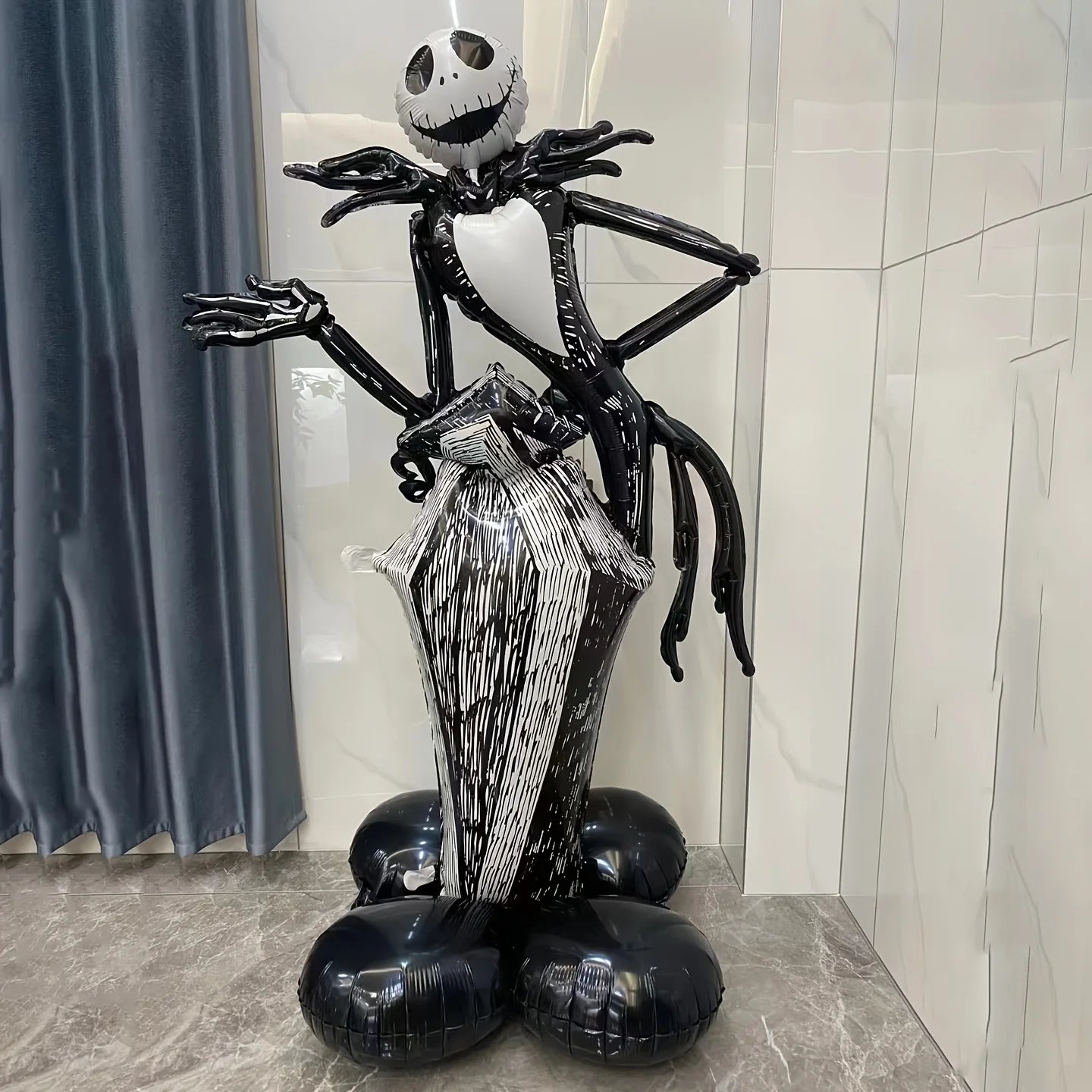 1pc Skeleton Party Balloon - Suitable for Birthday Party Decoration - Perfect for Christmas and Halloween Decoration