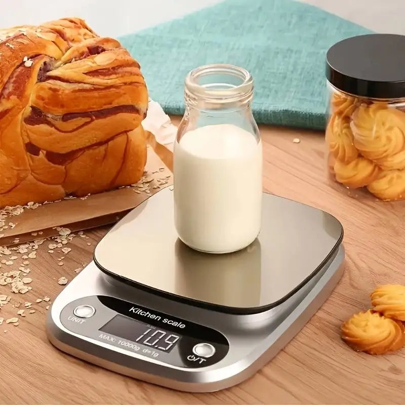 High Precision Kitchen Scale 10kg Electronic Jewelry Food Baking Scale Multifunction Measuring Tool Gram Scale Lcd Display